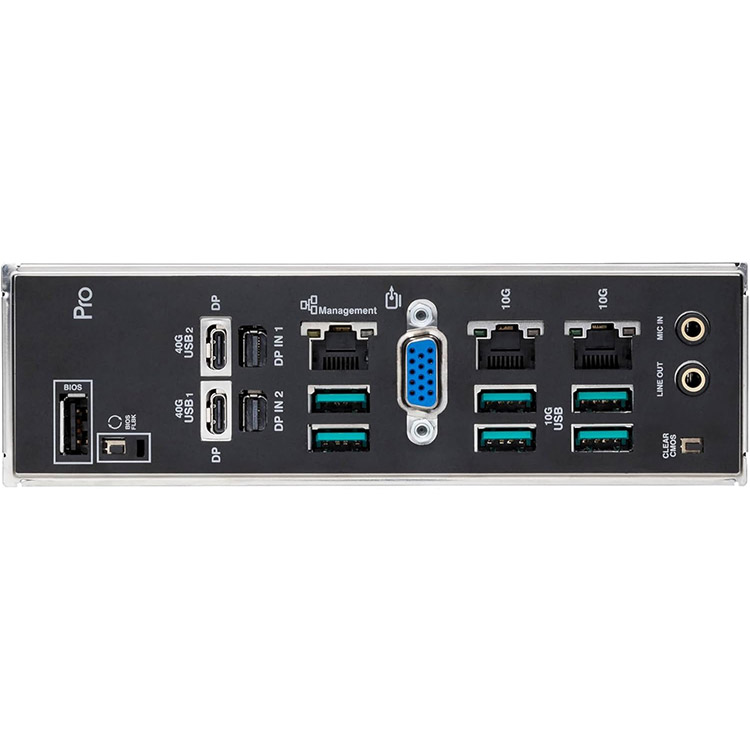 خرید Asus Pro WS WRX90E-SAGE SE E-ATX Workstation Motherboard - AMD Chipset